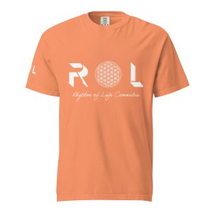 NEW - ROL Unisex Orange T-Shirt w Feather on Back