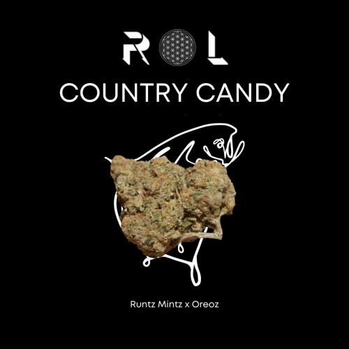 country candy hybrid organic cannabis grown and distributed by rhythm of life in massachusetts