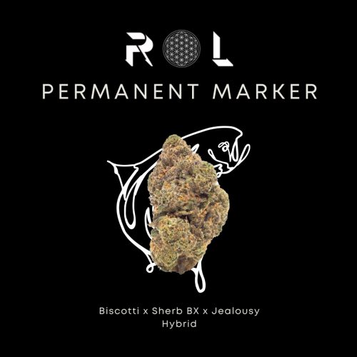 permanent marker hybrid organic cannabis grown by rhythm of life in massachusetts for wholesale